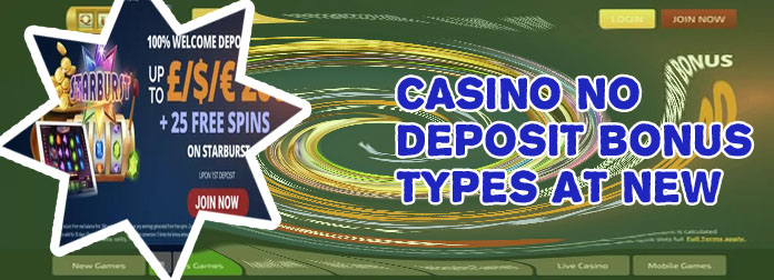 New no deposit casino